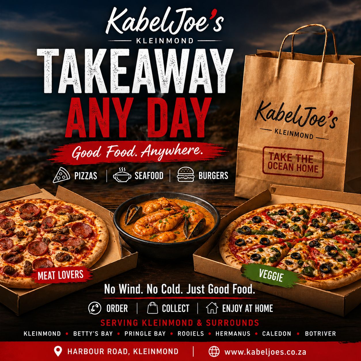 Call and collect menu