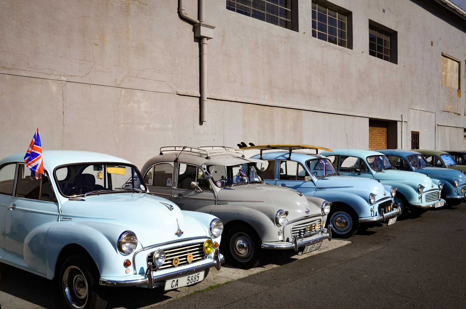 Morris Minor group lunch Fathers day