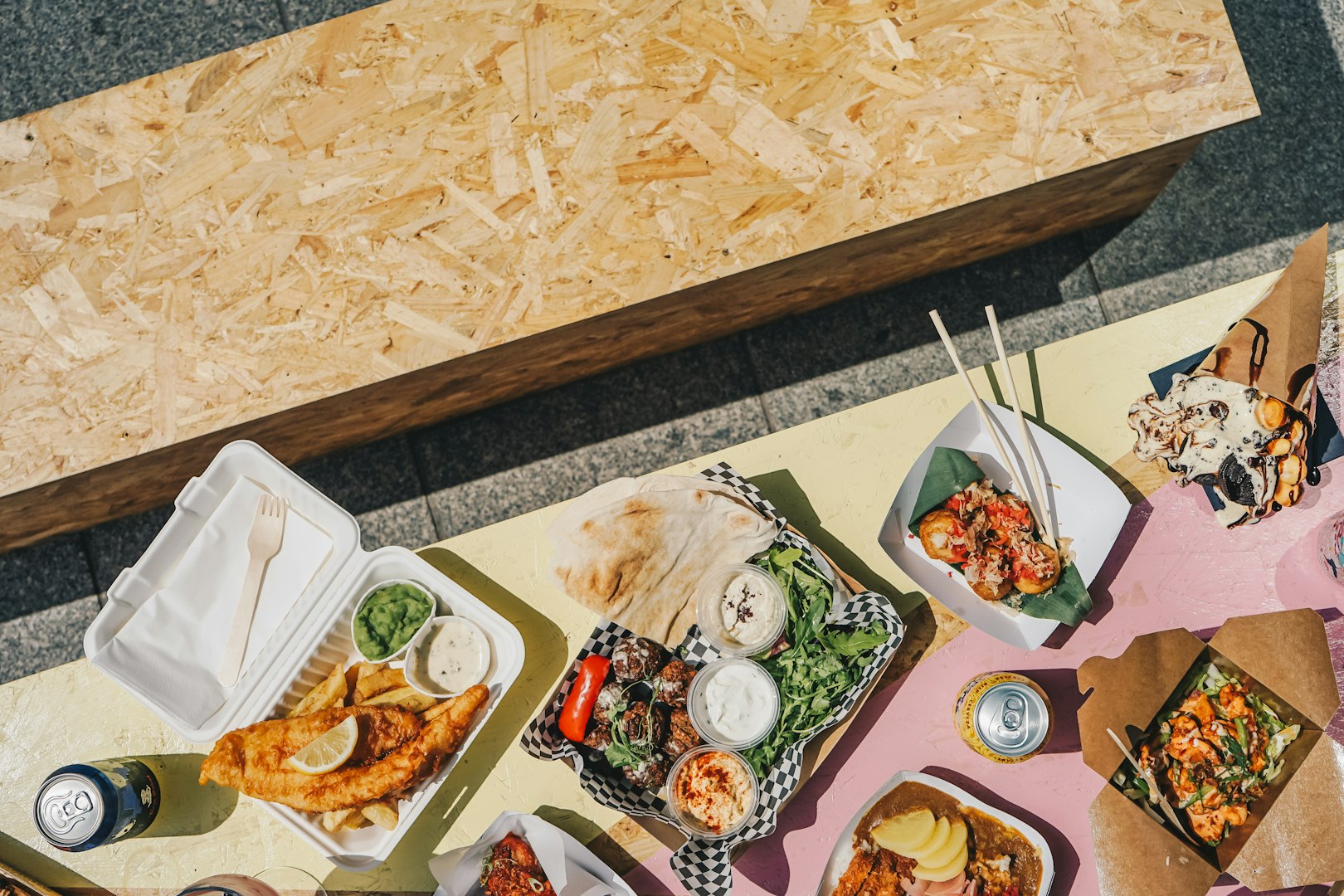 Call and collect menu